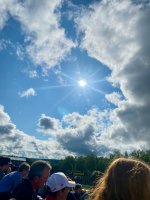 Die Sonne drückt