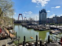 Der alte Hafen und dahinter das "weisse Hause"