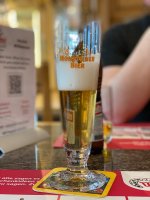 Der erste Feierabendbier in Davos