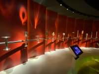 Ausstellung aller olympischen Fackeln