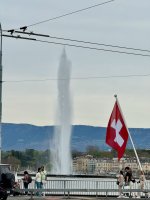 Jet d'Eau in Genf