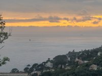 Aussicht vom Camping Genua Est