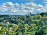 Sicht über Luxemburg