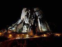 Die bekannten Felsen bei Sisteron