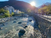Die Passer auf ihrem Weg durch Meran