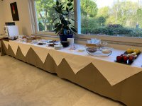 Täglich neues Frühstücksbuffet