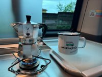 Der Kaffee zum Frühstück