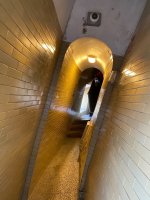  Der Weg nach oben wurde immer schmaler und immer schräger