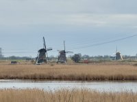 Die ersten Windmühlen von Kinderdijk 