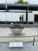 Olympisches Feuer in Lausanne