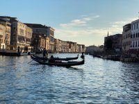 Gondoliere auf dem Canal Grande