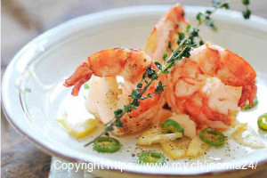 Knoblauch-Crevetten
