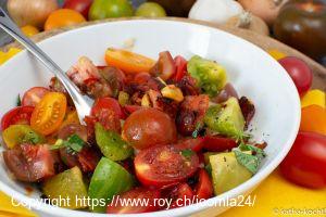 Chorizo-Tomaten-Salat
