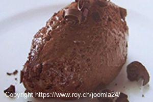 Dunkles TOBLERONE® Schokoladenmousse